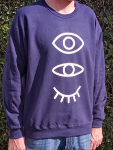 Men's Navy Blue Eyevate Eyecon Sweatshirt