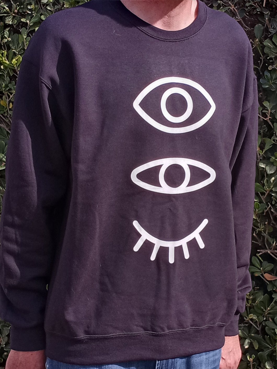 Men's Black Eyevate Eyecon Sweatshirt