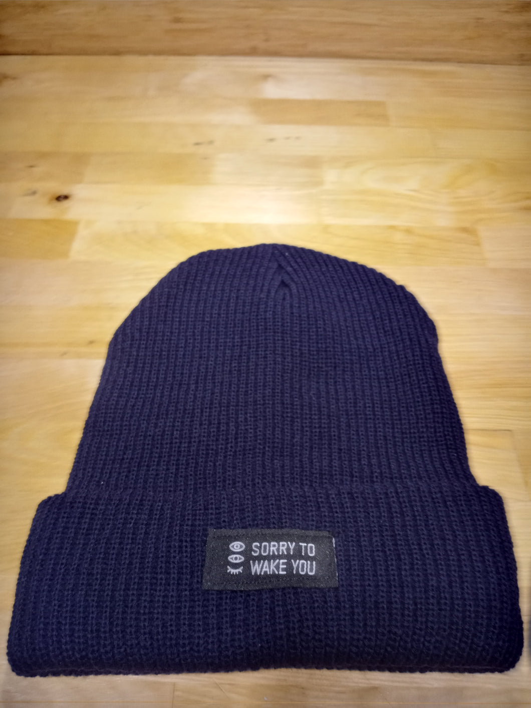 sorry to wake you Beanie in Navy Blue