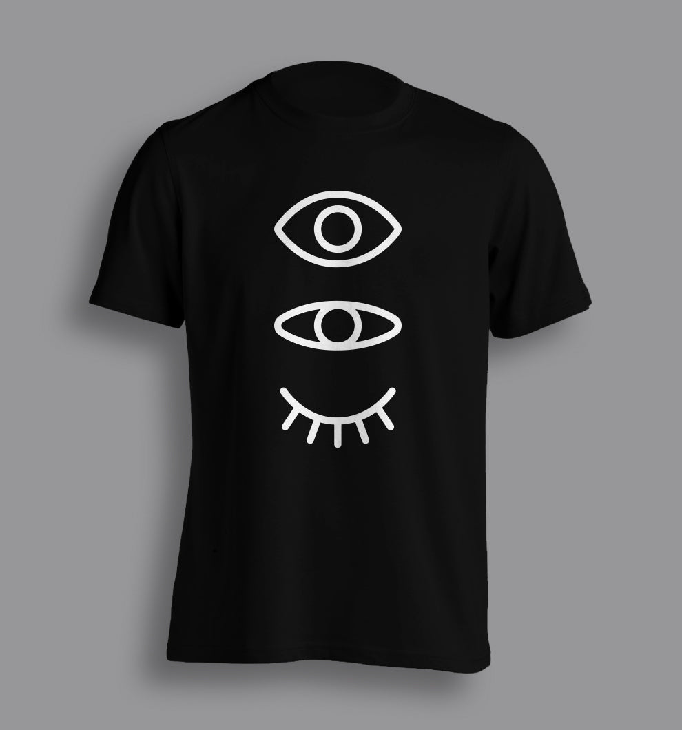 Men's Black Short Sleeve Eyevate Eyecon T-Shirt