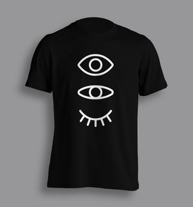 Women's Black Short Sleeve Eyevate Eyecon T-Shirt