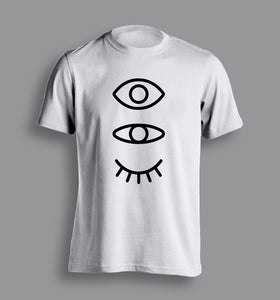 Men's White Short Sleeve Eyevate Eyecon T-Shirt